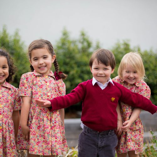 students smiling for a photo