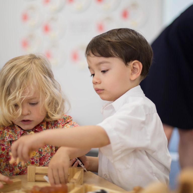 pupils playing