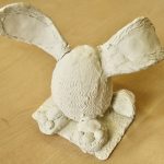 clay bunny creation