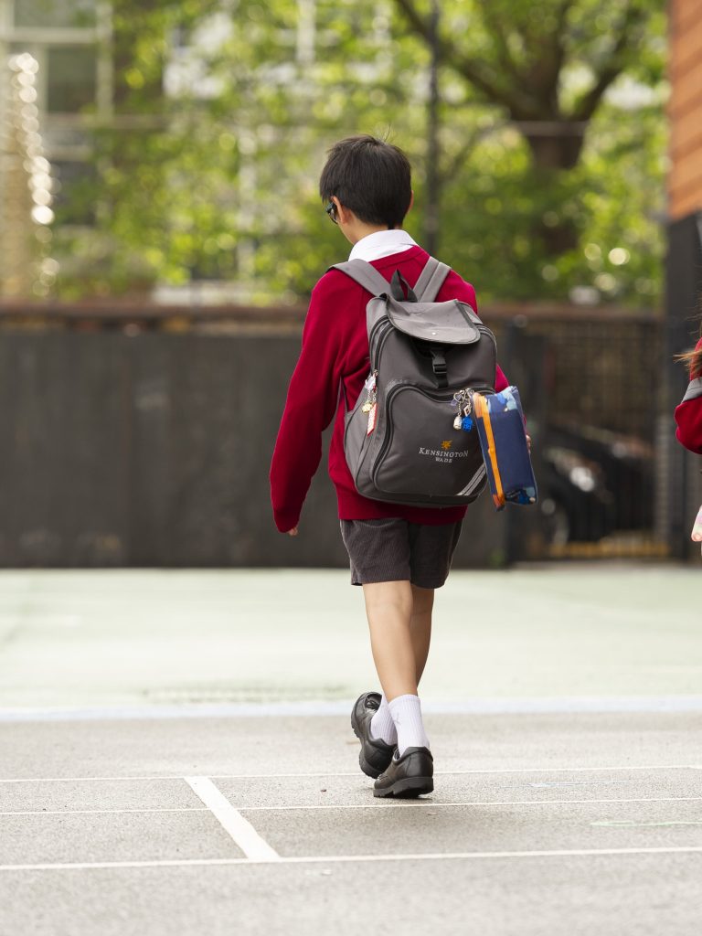 2 students on the playground