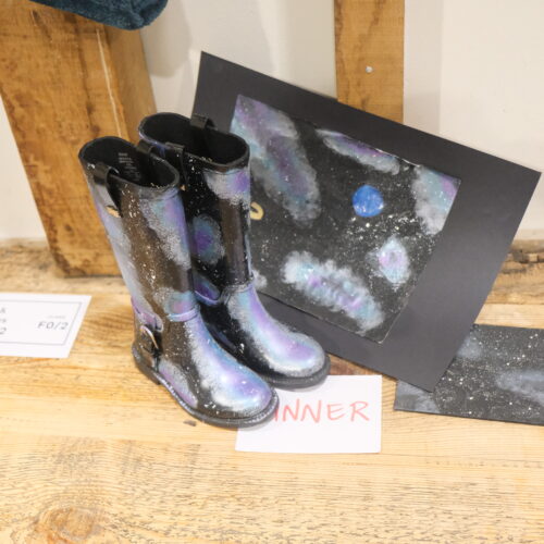 wellies art project